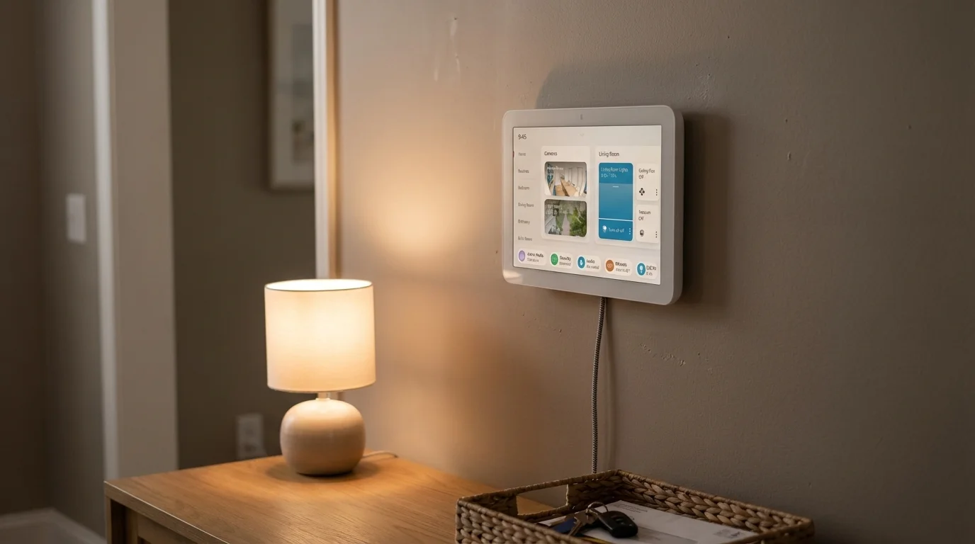 Amazon Echo Hub in a smart home setting