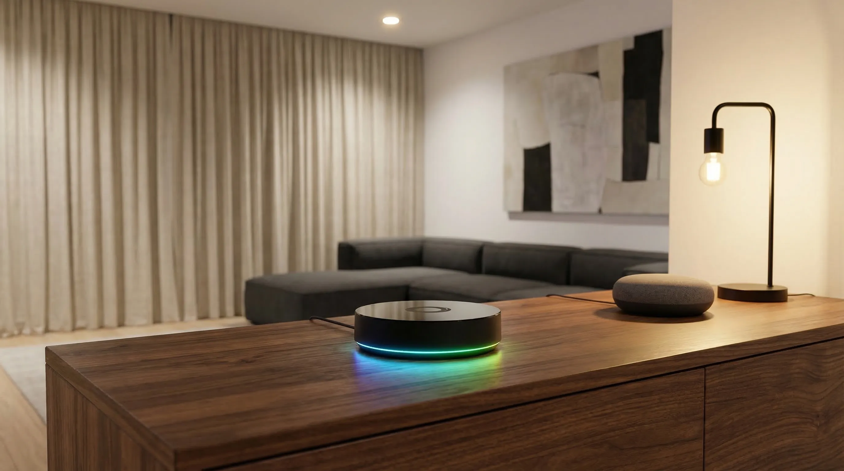 Homey Pro in a smart home setting