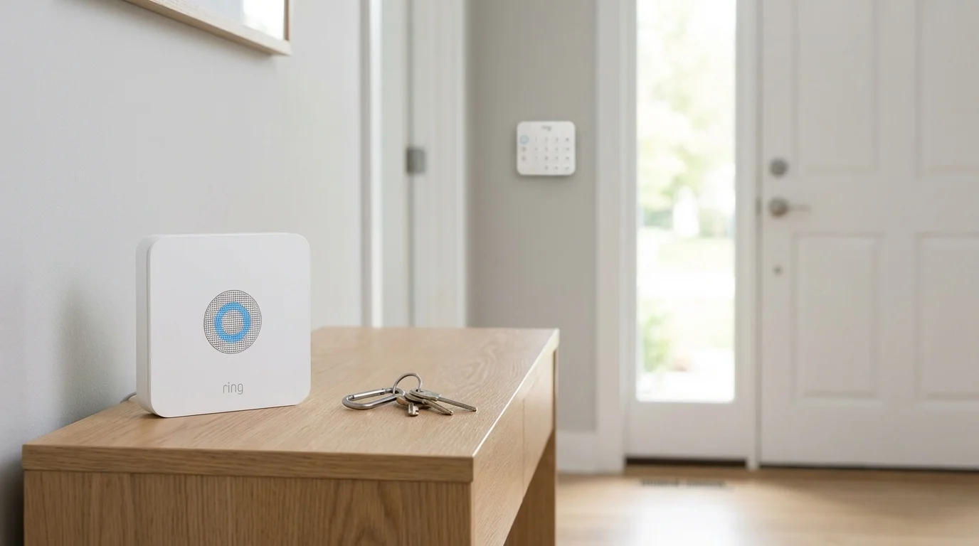 Ring Alarm Pro Base Station in a smart home setting